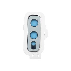 VETRO CAM POSTERIORE G970F S10E BIANCO / SILVER CON CORNICE FRAME