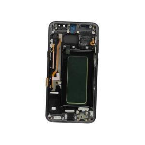 DISPLAY LCD PER SAMSUNG G955F S8 PLUS NERO CON FRAME (SOFT OLED iTruColor) 