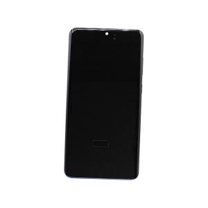 DISPLAY LCD PER SAMSUNG G985F G986B S20 PLUS AURA BLU CON FRAME (SOFT OLED iTruColor) 