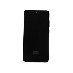 DISPLAY LCD PER SAMSUNG G988B S20 ULTRA BIANCO CON FRAME (SOFT OLED iTruColor) 