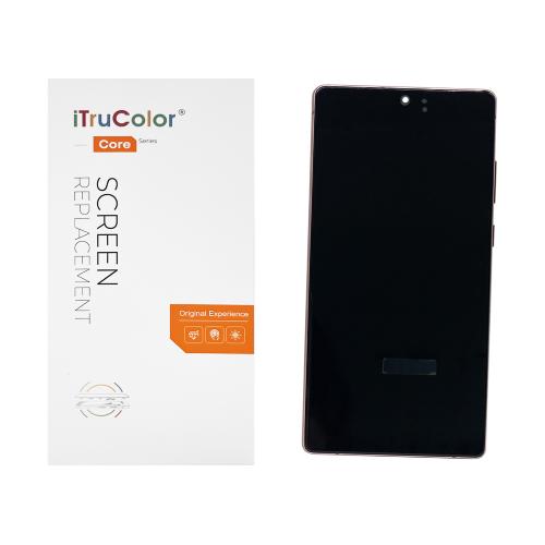 DISPLAY LCD PER SAMSUNG N980F N981B NOTE 20 BRONZO CON FRAME (SOFT OLED iTruColor) 