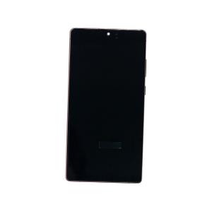 DISPLAY LCD PER SAMSUNG N980F N981B NOTE 20 BRONZO CON FRAME (SOFT OLED iTruColor) 