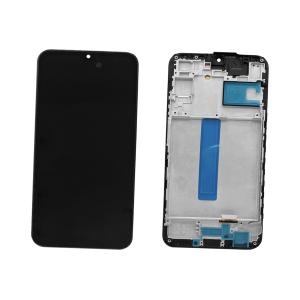 DISPLAY LCD PER SAMSUNG A256B A25 5G NERO CON FRAME (HARD OLED iTruColor) (O/S)