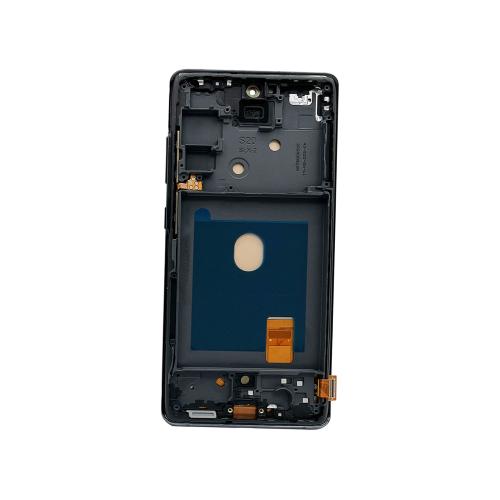 DISPLAY LCD PER SAMSUNG G780F G781B S20 FE 4G / 5G BLU / CLOUD NAVY CON FRAME (HARD OLED iTruColor) (O/S)