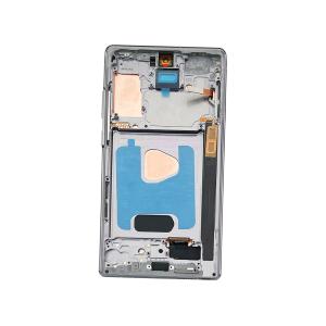 DISPLAY LCD PER SAMSUNG N980F N981B NOTE 20 GRIGIO CON FRAME (SOFT OLED iTruColor) 