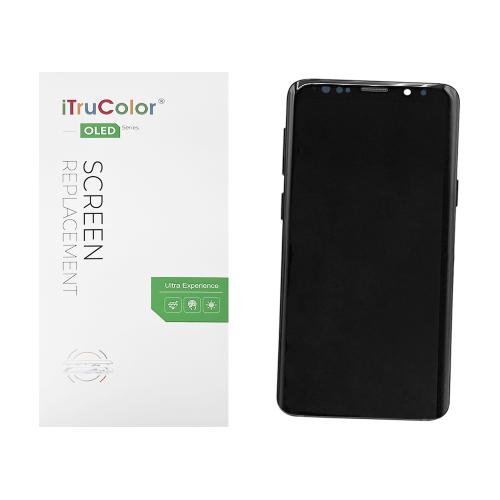 DISPLAY LCD PER SAMSUNG G960F S9 NERO CON FRAME (SOFT OLED iTruColor) 
