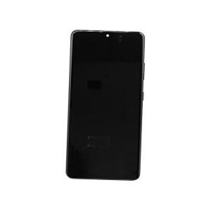 DISPLAY LCD PER SAMSUNG G998B S21 ULTRA 5G NERO CON FRAME (SOFT OLED iTruColor) 