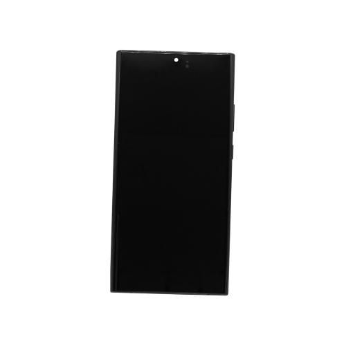 DISPLAY LCD PER SAMSUNG N985F N986B NOTE 20 ULTRA NERO CON FRAME (SOFT OLED iTruColor) 