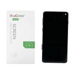 DISPLAY LCD PER SAMSUNG G973F S10 SILVER CON FRAME (SOFT OLED iTruColor) 