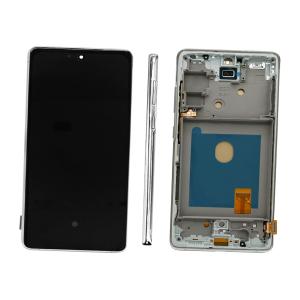 DISPLAY LCD PER SAMSUNG G780F G781B S20 FE 4G / 5G BIANCO / CLOUD WHITE CON FRAME (HARD OLED iTruColor) (O/S)