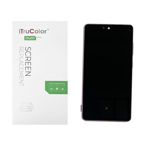 DISPLAY LCD PER SAMSUNG G780F G781B S20 FE 4G / 5G VIOLA / CLOUD LAVENDER CON FRAME (HARD OLED iTruColor) (O/S)