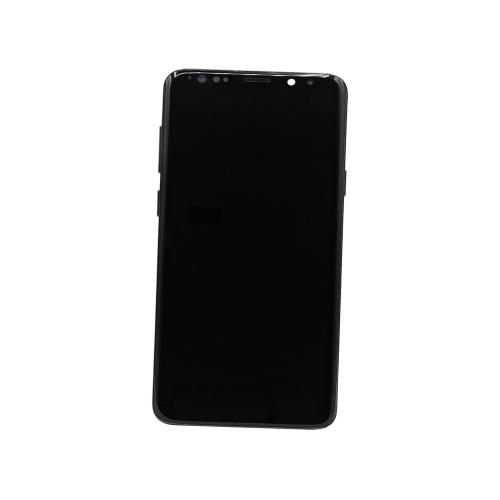 DISPLAY LCD PER SAMSUNG G965F S9 PLUS GRIGIO CON FRAME (SOFT OLED iTruColor) 