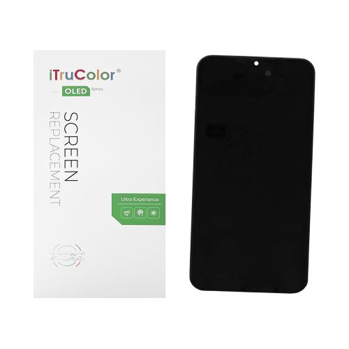 DISPLAY LCD FOR SAMSUNG A245F A24 4G BLACK WITH FRAME (HARD OLED) (O/S)