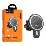 SUPPORTO PER AUTO HOCO CA85 CON RICARICA WIRELESS FAST CHARGE 15W - BLISTER RETAIL