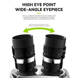 MICROSCOPIO LUOWEI LW-TR01-B3TV-DP01 TRINOCULARE 7-50X CON INTERFACCIA 0.5CTV BASE IN ALLUMINIO E MONITOR 10.2