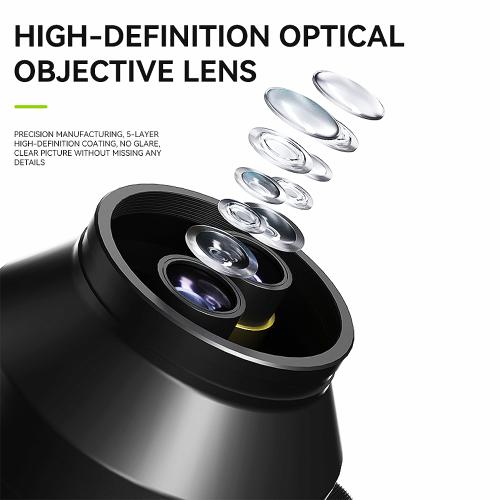 MICROSCOPIO LUOWEI LW-TR01-B3TV-DP01 TRINOCULARE 7-50X CON INTERFACCIA 0.5CTV BASE IN ALLUMINIO E MONITOR 10.2