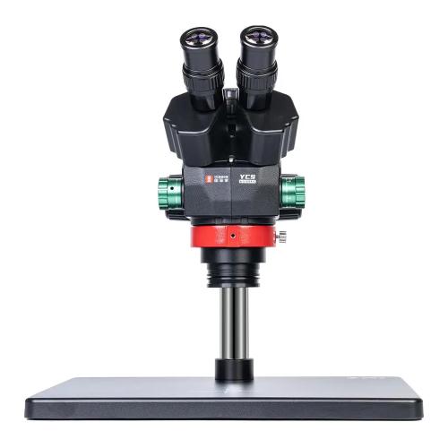 MICROSCOPIO YCS 6558XS TRINOCULARE 6.5-58X CON INTERFACCIA 0.5CTV - NERO