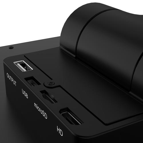 MICROSCOPIO RF4 RF-6565TVD2-YS010W TRINOCULARE 6.5-65X CON BASE IN ALLUMINIO E MONITOR