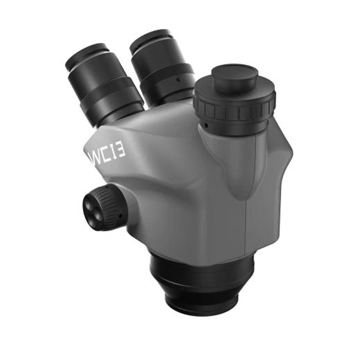 MICROSCOPIO LUOWEI WCI3-7050 TRINOCULARE 7-50X CON INTERFACCIA 0.5CTV SUPPORTO DI MESSA A FUOCO E LAMPADA