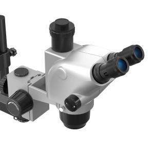 MICROSCOPIO LUOWEI WCI3-6565LZ-TV TRINOCULARE 6.5-65X CON INTERFACCIA 0.5CTV E BRACCIO OSCILLANTE 