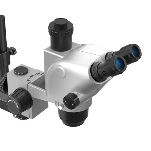 MICROSCOPIO LUOWEI WCI3-6565LZ-TV TRINOCULARE 6.5-65X CON INTERFACCIA 0.5CTV E BRACCIO OSCILLANTE 
