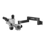 MICROSCOPIO LUOWEI WCI3-6565BG-TV TRINOCULARE 6.5-65X CON INTERFACCIA 0.5CTV E BRACCIO OSCILLANTE A PARETE