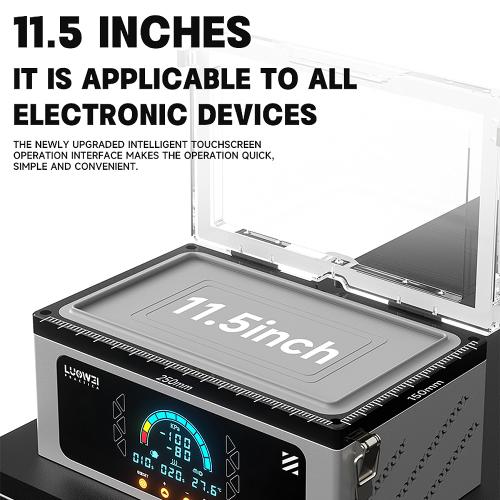 MACCHINA LAMINATRICE LUOWEI LW-MO1 PER RIGENERAZIONE DISPLAY FINO A 11.5 POLLICI