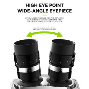 MICROSCOPIO LUOWEI LW-TR01-B3TV TRINOCULARE 7-50X CON INTERFACCIA 0.5CTV E BASE IN ALLUMINIO