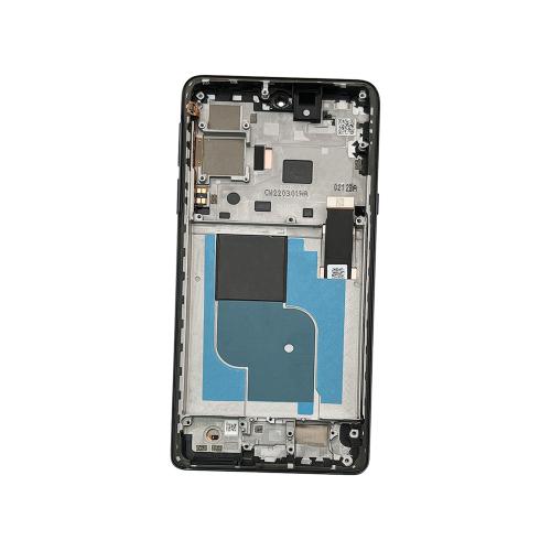 PANTALLA LCD PARA MOTOROLA XT2201 MOTO EDGE 30 PRO NEGRO CON MARCO (OLED)