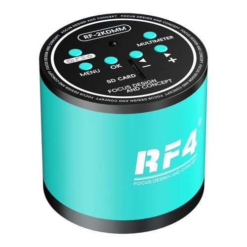 TELECAMERA MICROSCOPICA INDUSTRIALE 2K RF4 RF-2KDMM CON MULTIMETRO DIGITALE