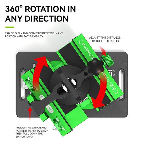 ATTREZZO DI APERTURA DISPLAY FRONTALE LUOWEI LW-022PRO CON ROTAZIONE 360°