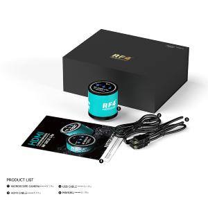 TELECAMERA MICROSCOPICA INDUSTRIALE FULL HD RF4 RF-2KC8 LITE PER MICROSCOPIO TRINOCULARE 