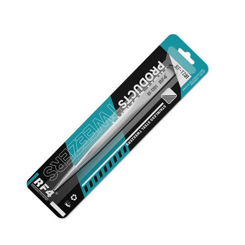 PINZETTA RF4 RF-TZ01 CON PUNTA DIRITTA ULTRASOTTILE