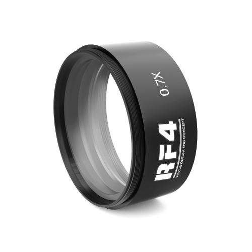 LENTE BARLOW RF4 WD120 0.7X PER MICROSCOPIO SILVER