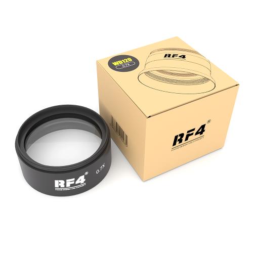 LENTE BARLOW RF4 WD120 0.7X PER MICROSCOPIO SILVER