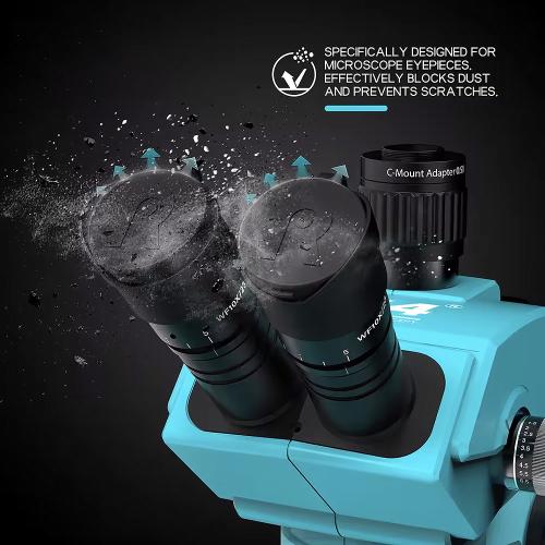 GOMMINI DI RICAMBIO RF4 RF-EM6 PER OCULARE MICROSCOPIO NERO 