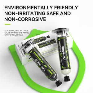 ADESIVO STRUTTURALE LUOWEI LW-8008 GLUE GUN PER RIGENERAZIONE DISPLAY IPHONE TRASPARENTE 30ml