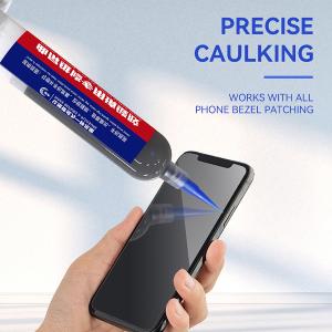 COLLA LUOWEI LW-018 NERO 30ml PER SCHERMI CURVI ANDROID E BACK COVER IPHONE