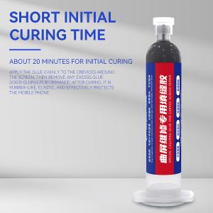 COLLA LUOWEI LW-018 NERO 30ml PER SCHERMI CURVI ANDROID E BACK COVER IPHONE