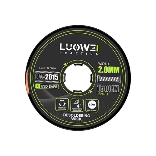FILO INTRECCIATO DISSALDANTE IN RAME LUOWEI LW-2015-ESD SAFE 2.0mm 1.5m