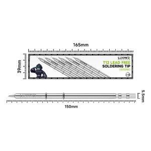 PUNTA PER STAZIONE SALDANTE LUOWEI LW-T12-J CURVA