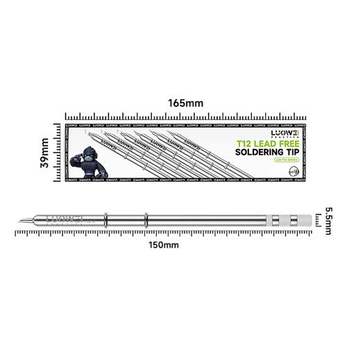 PUNTA PER STAZIONE SALDANTE LUOWEI LW-T12-J CURVA