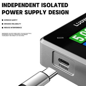 AMPEROMETRO DIGITALE A CURVA LUOWEI LW-D1 CON SUPPORTO DI SOSTEGNO