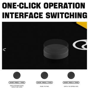 AMPEROMETRO DIGITALE A CURVA LUOWEI LW-D1 CON SUPPORTO DI SOSTEGNO