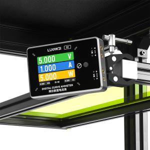 AMPEROMETRO DIGITALE A CURVA LUOWEI LW-D1 CON SUPPORTO DI SOSTEGNO