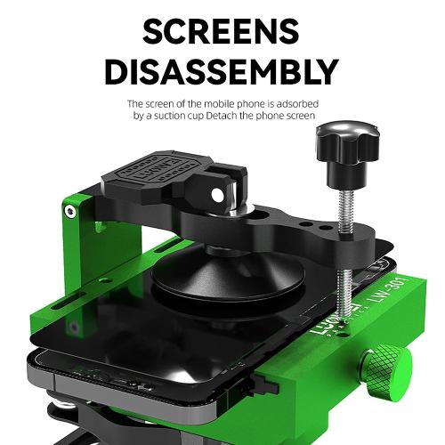 ATTREZZO DI APERTURA DISPLAY FRONTALE LUOWEI LW-301PRO CON ROTAZIONE 360°