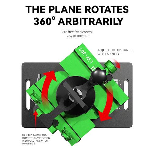 ATTREZZO DI APERTURA DISPLAY FRONTALE LUOWEI LW-301PRO CON ROTAZIONE 360°