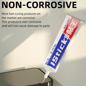 COLLA LUOWEI iSTICK GLUE PUNTA FINE 15ML NERA