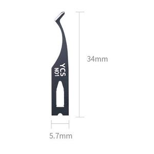 LAMA YCS NO1 PER RIMOZIONE COLLA NERA