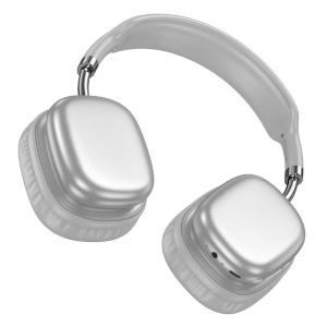 CUFFIE BLUETOOTH HOCO W52 SILVER - BLISTER RETAIL
